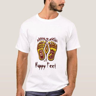 Glückliche Füße T-Shirt