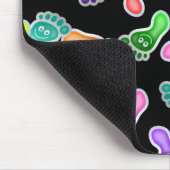 Glückliche Füße Tapeten- Mousepad (Ecke)