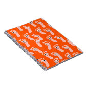 Glückliche Füße Tapeten- Notizblock (Rechte Seite)