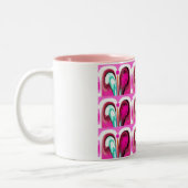 Glückliche Futures Zweifarbige Tasse (Links)