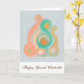 Glückliche Ganesh Chaturthi Gruß-Karte Karte (Gelbe Blume)