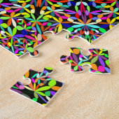 Glückliche Garten-Mandala Puzzle (Seite)