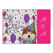 GLÜCKLICHE GEBURTSTAG-MAMA (Vorderseite (Horizontal))