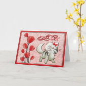 Glückliche Geburtstag-Sto Lat-Karte Karte (Gelbe Blume)