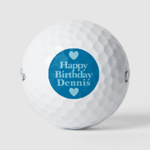 Glückliche Geburtstags-#Dennis-Golfbälle Golfball