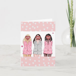 Glückliche Geburtstagsanleitung Rosa Girls Notizka