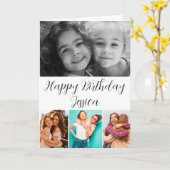 Glückliche Geburtstagsbeste Freunde elegante Kalli Karte (Gelbe Blume)