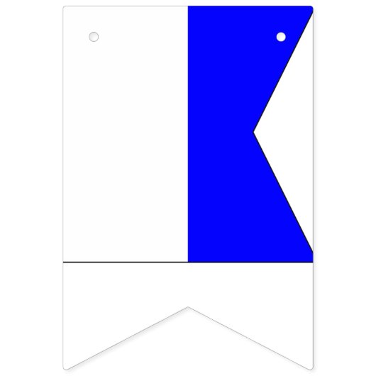 Glückliche Geburtstagsfahnen - Jagd Wimpelkette (Dritte Fahne)