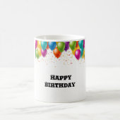 "Glückliche Geburtstagsfeier Tasse (Mittel)