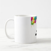 "Glückliche Geburtstagsfeier Tasse (Links)