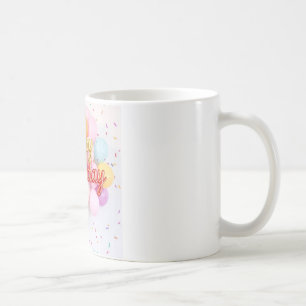 "Glückliche Geburtstagsfeier Tasse" Kaffeetasse