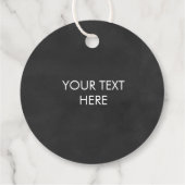 Glückliche GeburtstagsgeschenkTags, Geburtstagsfei Geschenkanhänger (Rückseite)