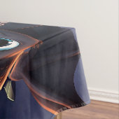 Glückliche Geburtstagskämpfer und Drachen Tischdecke (Beispiel)