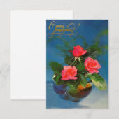 Glückliche Geburtstagskarte (Vorne/Hinten)