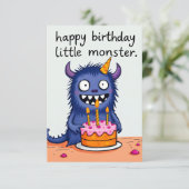 Glückliche Geburtstagskarte (Stehend Vorderseite)