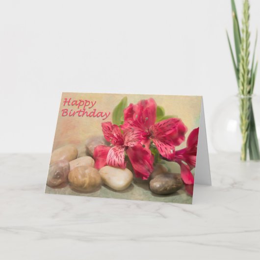 Glückliche Geburtstagskarte der Nilkarte Karte (Vorderseite)