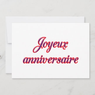 Glückliche Geburtstagskarte Einladung