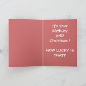 Glückliche Geburtstagskarte Feiertagskarte (Innenseite)