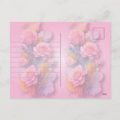 Glückliche Geburtstagskarte Feiertagspostkarte (Rückseite)