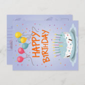 Glückliche Geburtstagskarte Feiertagspostkarte (Vorne/Hinten)