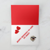 Glückliche Geburtstagskarte Karte (Innenseite)