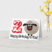 Glückliche Geburtstagskarte Karte (Gelbe Blume)