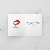 Glückliche Geburtstagskarte Karte (Innenseite)