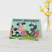 Glückliche Geburtstagskarte Karte (Gelbe Blume)