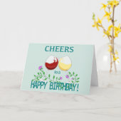 Glückliche Geburtstagskarte Karte (Gelbe Blume)