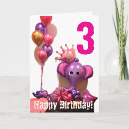 Glückliche Geburtstagskarte Karte