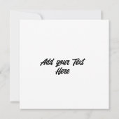 Glückliche Geburtstagskarte Karte (Rückseite)