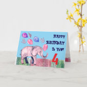 Glückliche Geburtstagskarte Karte (Gelbe Blume)