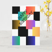 Glückliche Geburtstagskarte Karte (Gelbe Blume)