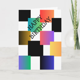 Glückliche Geburtstagskarte Karte