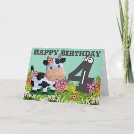 Glückliche Geburtstagskarte Karte