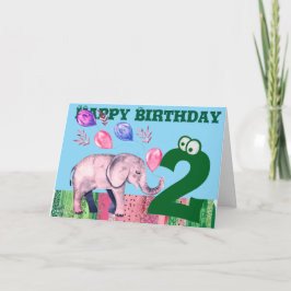 Glückliche Geburtstagskarte Karte