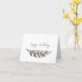 Glückliche Geburtstagskarte Karte (Gelbe Blume)