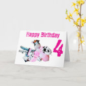 Glückliche Geburtstagskarte Karte (Gelbe Blume)