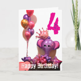 Glückliche Geburtstagskarte Karte