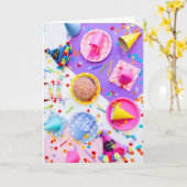 Glückliche Geburtstagskarte Karte (Gelbe Blume)