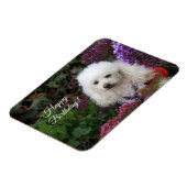 Glückliche Geburtstagskarte Magnet (Linke Seite)