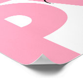 Glückliche Geburtstagskarte Poster (Ecke)