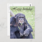 Glückliche Geburtstagskarte Postkarte (Vorne/Hinten)