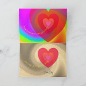 Glückliche Geburtstagskarte Vater Faltenkarte Karte (Innenseite)