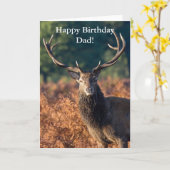 Glückliche Geburtstagskarte Vater Grußkarte Karte (Gelbe Blume)