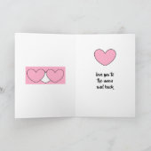 Glückliche Geburtstagskarte von dalDesignNZ Karte (Innenseite)