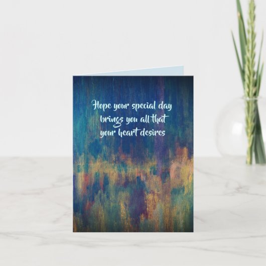 Glückliche Geburtstagskarte von dalDesignNZ Karte (Vorderseite)