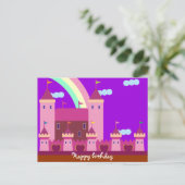 Glückliche Geburtstagskarten 0001 Postkarte (Stehend Vorderseite)