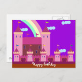 Glückliche Geburtstagskarten 0001 Postkarte (Vorne/Hinten)