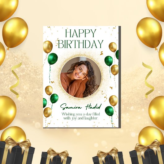 Glückliche Geburtstagskarten Karte